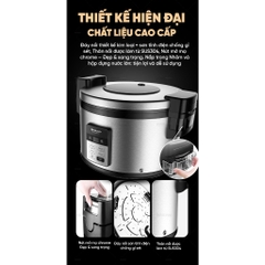 Nồi Cơm Điện Tử Công Nghiệp Sharp KS-5400V-ST