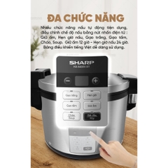 Nồi Cơm Điện Tử Công Nghiệp Sharp KS-5400V-ST