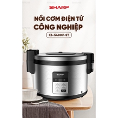 Nồi Cơm Điện Tử Công Nghiệp Sharp KS-5400V-ST