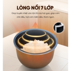 Nồi Cơm Điện Cao Tần Cảm Ứng Sharp 1.8L KS-IH191V-BK/GL/RD