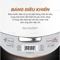Nồi Cơm Điện Tử Sharp KS-COM192EV-GY