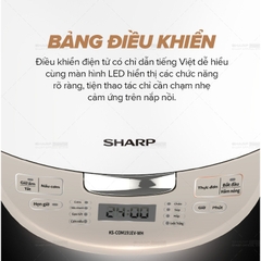 Nồi Cơm Điện Tử Sharp KS-COM191EV-WH