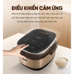 Nồi Cơm Điện Cao Tần Cảm Ứng Sharp 1.8L KS-IH191V-BK/GL/RD