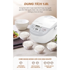 Nồi Cơm Điện Tử Sharp KS-COM192EV-GY