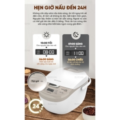 Nồi Cơm Điện Tử Sharp KS-COM191EV-WH