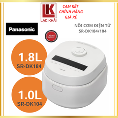 Nồi cơm điện tử 1L / 1.8L Panasonic SR-DK184/104 - Hàng chính hãng