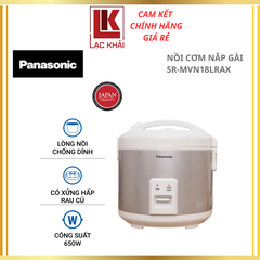 Nồi cơm nắp gài Panasonic 1.8L SR-MVN18LRAX