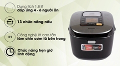 Nồi cơm cao tần Panaosnic 1.8L SR-HB184KRA