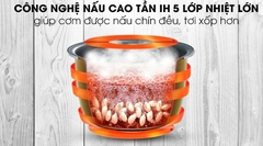 Nồi cơm cao tần Panaosnic 1.8L SR-HB184KRA
