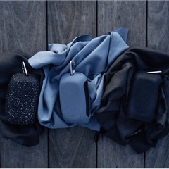 Khăn tắm Matador NanoDry_Slate Blue viên con nhộng móc khóa Size Lớn gấp gọn, Chất liệu vải Nano siêu nhẹ, thấm hút tốt