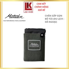 Chăn gấp gọn bỏ túi Matador Pocket Blanket_Alpine Green dành cho Du Lịch, Dã Ngoại , chất liệu chống thấm và chống thủng