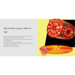 Bếp từ 3 vùng nấu Comfee CIH-74T2AD
