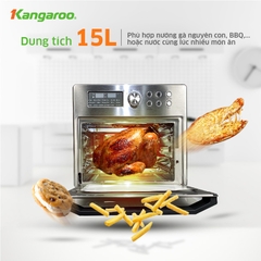 Lò chiên không dầu điện tử 15L Kangaroo KG15AF3A