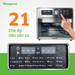Lò chiên không dầu điện tử 15L Kangaroo KG15AF3A