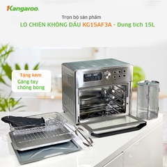 Lò chiên không dầu điện tử 15L Kangaroo KG15AF3A