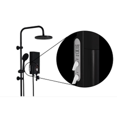Máy nước nóng trực tiếp 4500W Viessmann Vitowell easy Premium P1 45P-V (Black sen mưa), có bơm