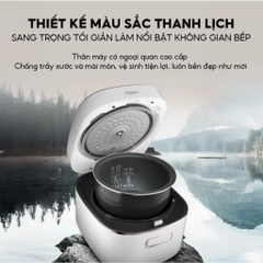 Nồi cơm điện cao tần 1.5L Aqua AQS-RIH401R(W)-VN