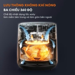 Nồi chiên không dầu 6.5 lít Gaabor AF65T-BK01A
