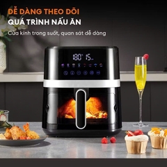 Nồi chiên không dầu 6.5 lít Gaabor AF65T-BK01A