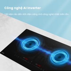 Bếp điện từ đôi Comfee CIH-40DHE