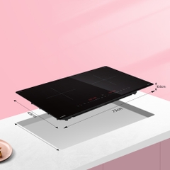 Bếp điện từ đôi Comfee CIH-40DHE