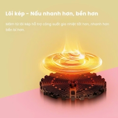 Bếp từ đôi âm thông minh COMFEE CIH-52DIU