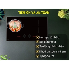 Bếp từ đôi âm thông minh Comfee CIH-55DSU