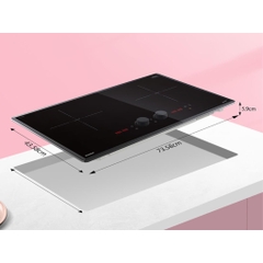 Bếp từ đôi âm thông minh Comfee CIH-55DSU