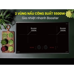 Bếp từ đôi âm thông minh Comfee CIH-55DSU