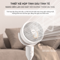 Quạt đứng lưu thông không khí AQUA AQF-ED1800T(W)