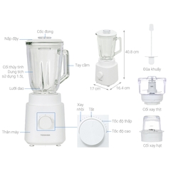 Máy xay sinh tố Toshiba BL-70GR2UV