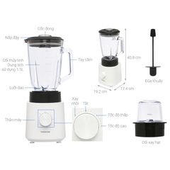 Máy xay sinh tố Toshiba BL-70GR1UV