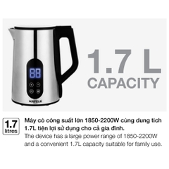 Bình Đun Siêu Tốc Hafele 1.7 lít HS-K1707DX (535.44.170) - Hàng chính hãng