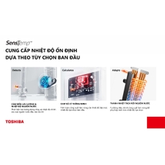 Máy nước nóng trực tiếp 4500W có bơm Toshiba TWH-45EMC1PVN(K)-KB