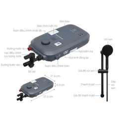 Máy nước nóng trực tiếp có bơm Electrolux EWE451RB-G6