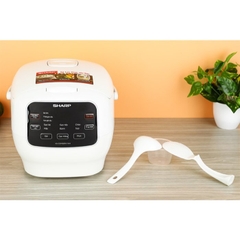 Nồi cơm điện tử 1.8L Sharp KS COM183MV-WH
