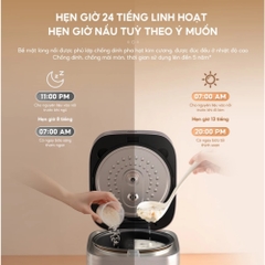 Nồi cơm điện tử 1.5L Aqua AQS-RBC401R(N)-VN