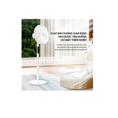 Quạt đứng Aqua 7 Cánh AQS-FED3502R(W), Cảm ứng, điều khiển từ xa, hẹn giờ