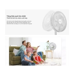 Quạt đứng Gree FDWK-3515BAH7, Remote điều khiển, công suất 55W - Chính hãng