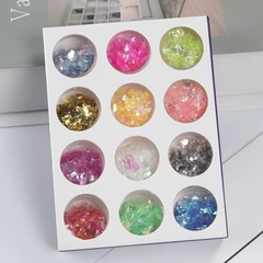 Xà Cừ Giấy Trang Trí Móng - 12 Màu
