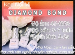 Keo Nối Mi Trong Suốt Diamond Bond - Không Màu - Không Kích Ứng