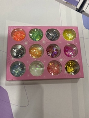 Xà Cừ Giấy Trang Trí Móng - 12 Màu