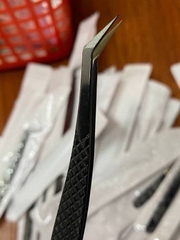 Nhíp gắp mi giả, nhíp hoa hồng đen pkt nhiều màu (DC_HHD CARO)