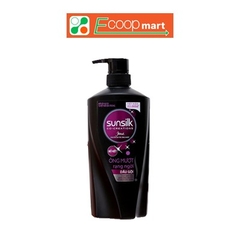 Dầu gội Sunsilk Bồ Kết óng mượt chai đen 630ml
