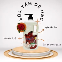 Sữa tắm H&C hồng chai 1200ML