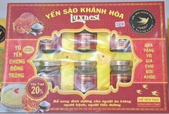 Tổ yến chưng Đông Trùng ăn kiêng Luxnest hộp 6 hũ  * 70ml