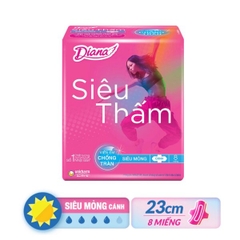 Băng vệ sinh Diana Siêu Thấm 8 miếng