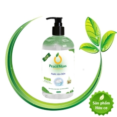 Nước Rửa Chén Gốc Thực Vật Peace Mass 500ml