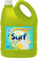 Nước rửa chén Surf 3.8kg