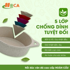 Nồi đúc vân đá HOCA